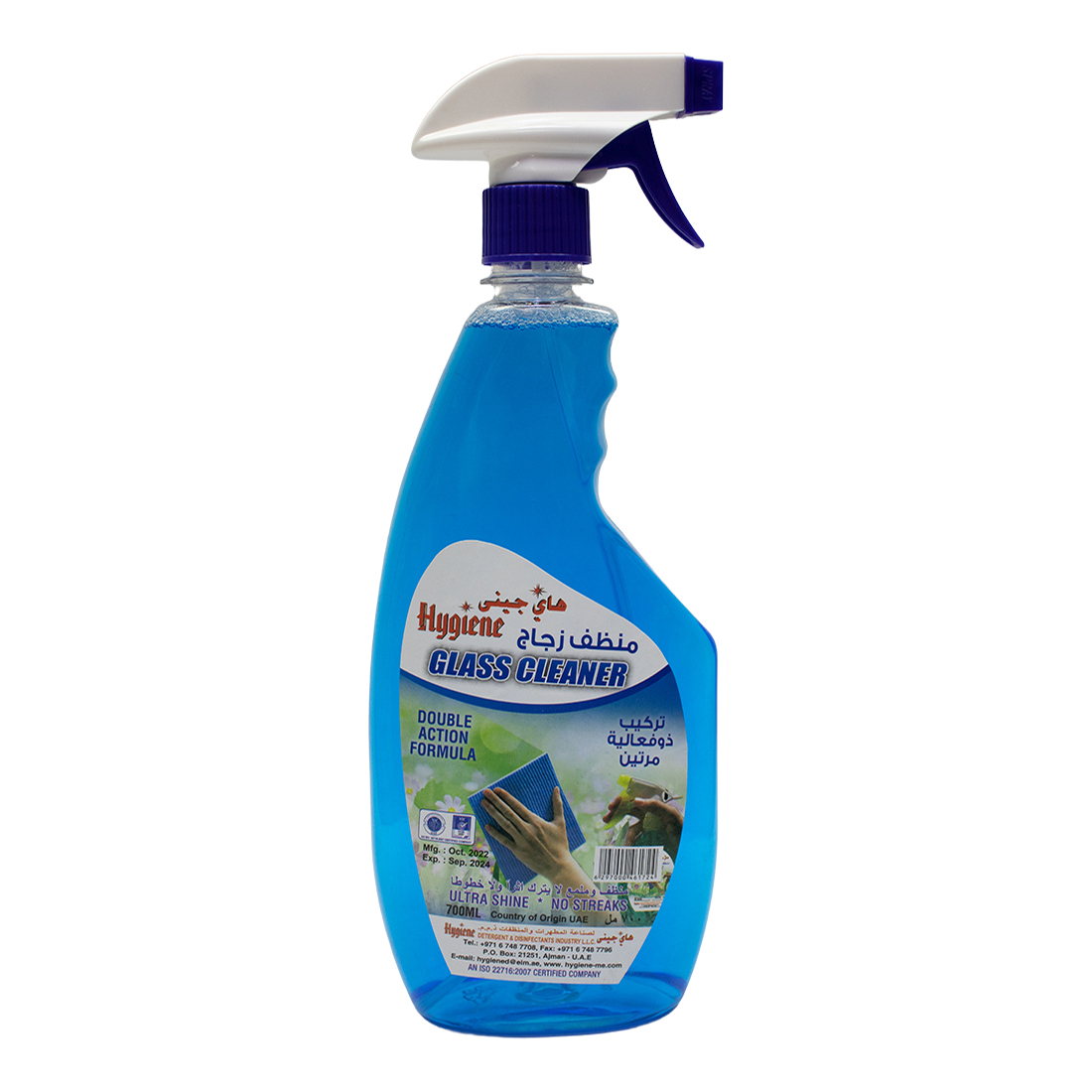 Glass Cleaner and Polish 12 × 700 ml