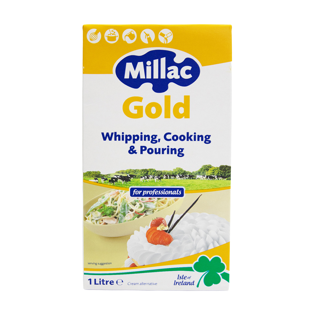 Millac Golden Cream 12 × 1 liter