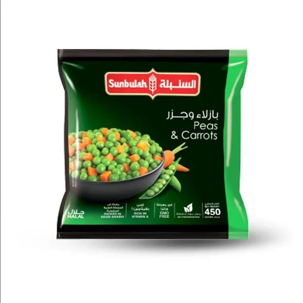 Frozen Peas & Carrots 12 x 450g
