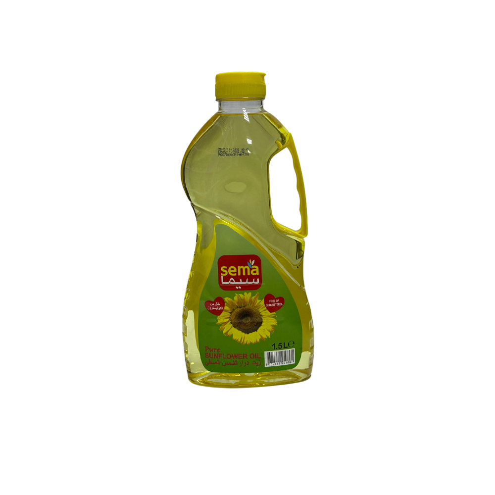 Sema Sun Flower Oil 6 × 1.5 liter