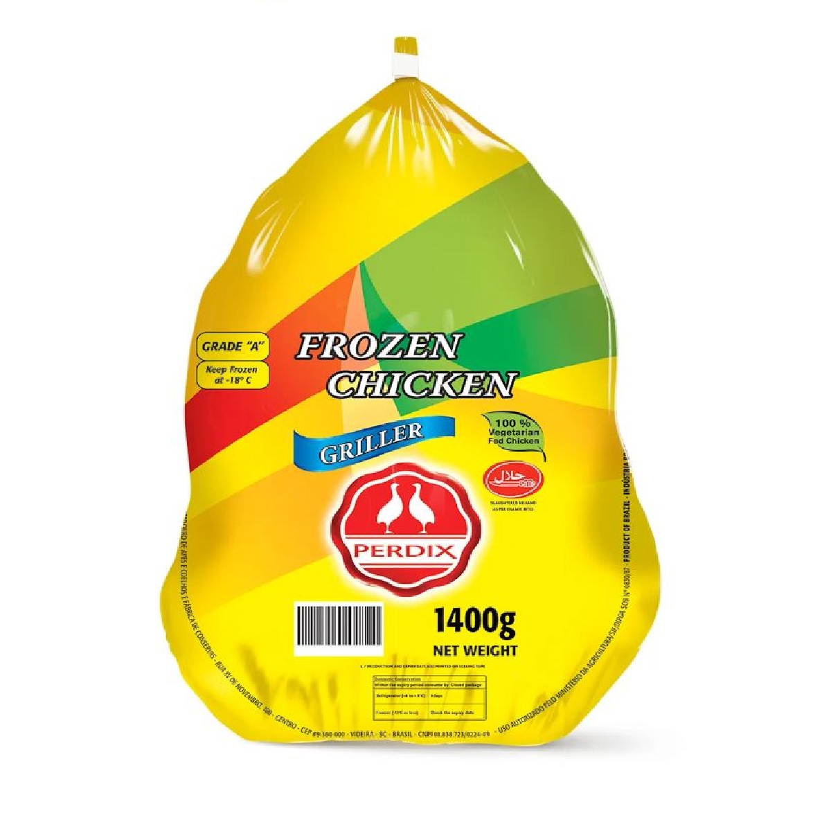 Brazilian Chicken Whole 1400 g
