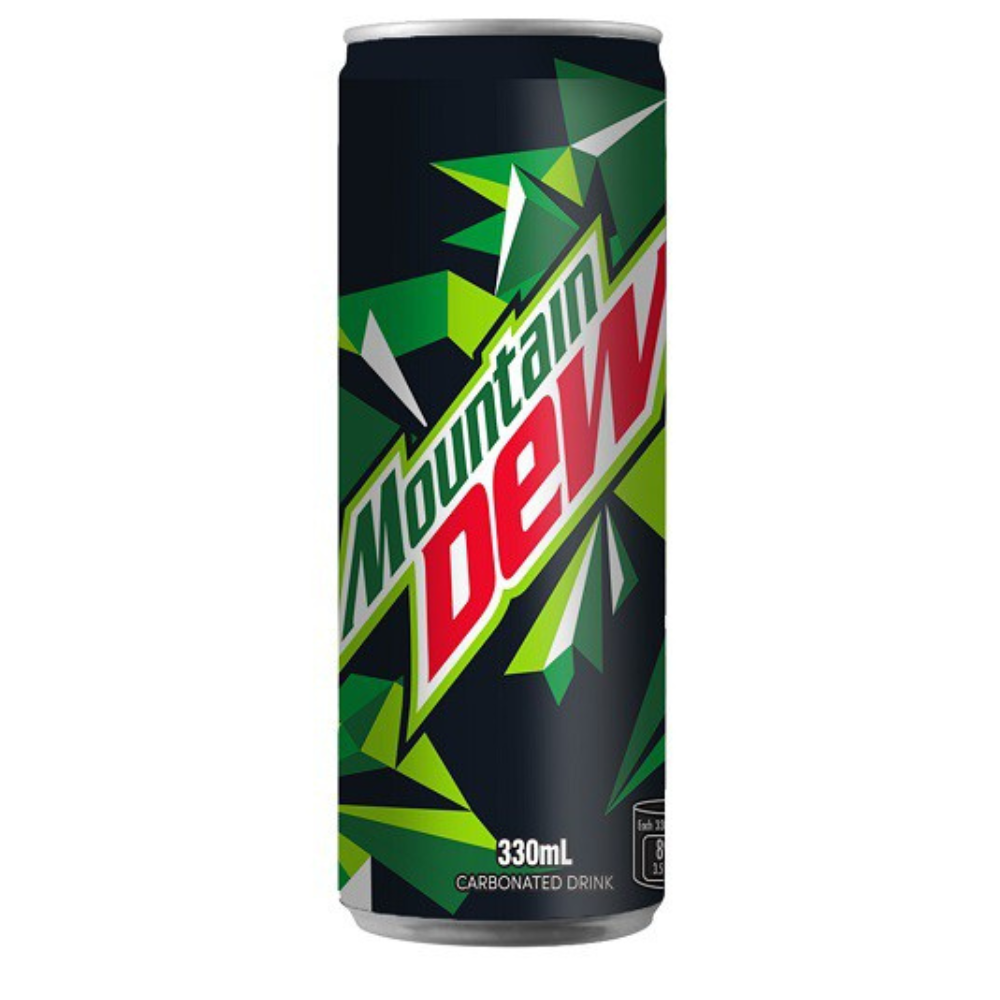 Mountain Dew 24 × 330 ml