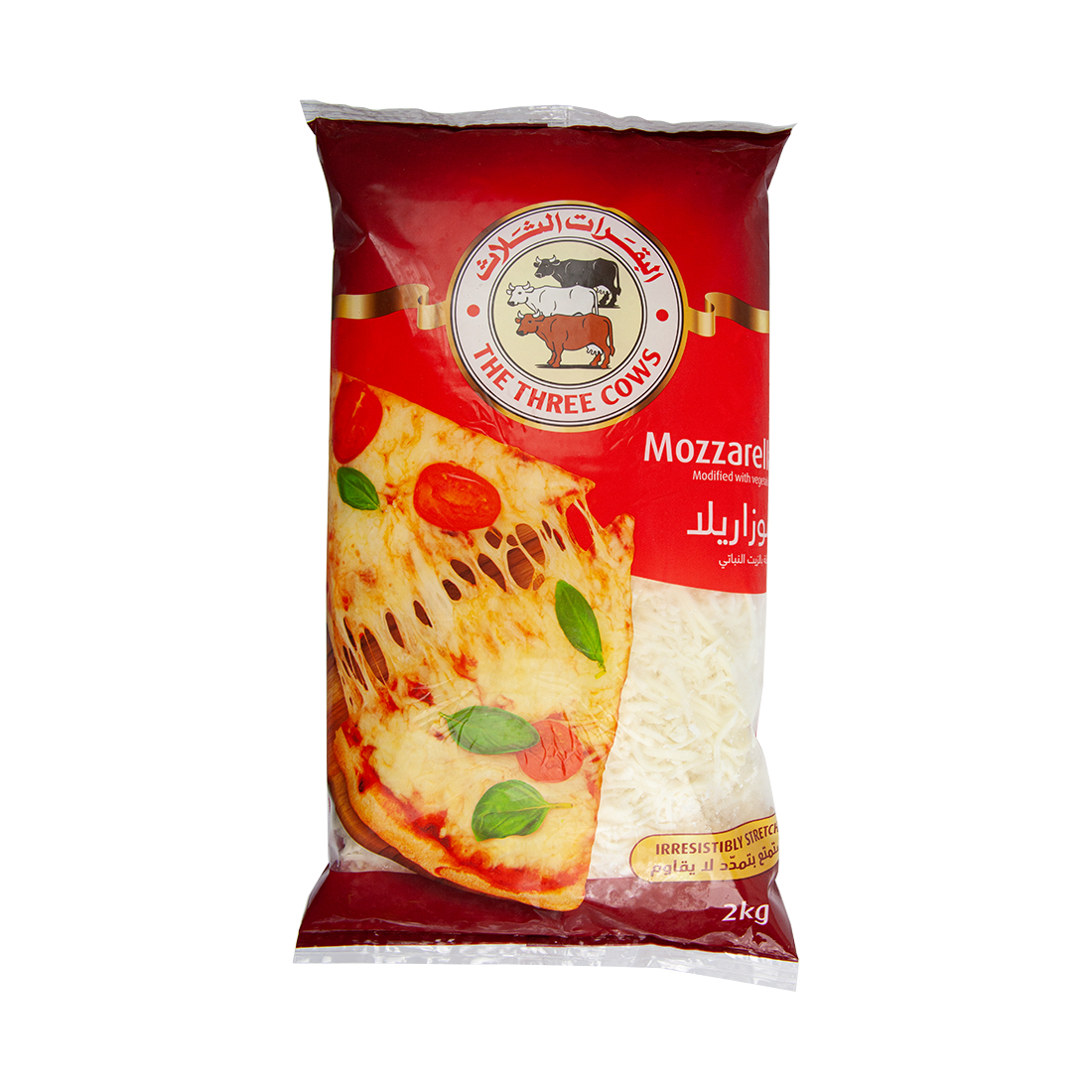 3 Cow Mozzarella Cheese 6 × 2 kg