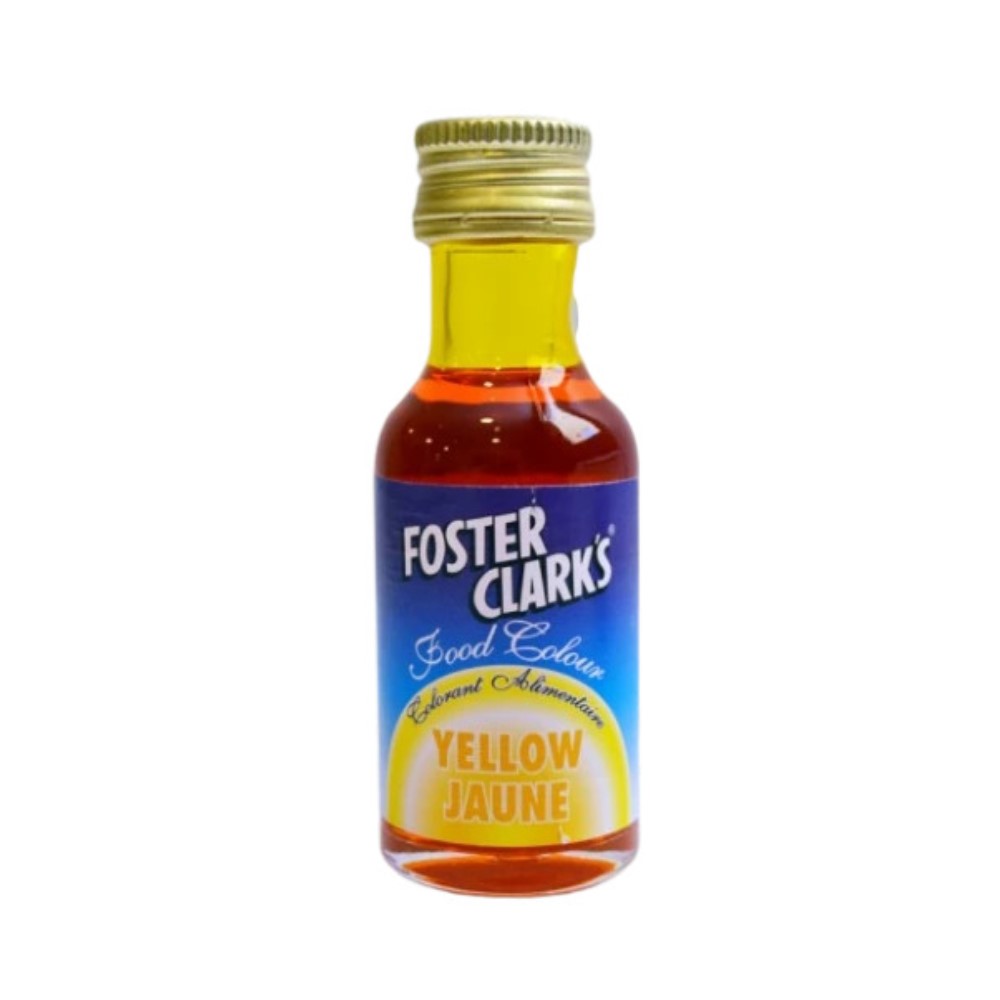 Yellow liquid coloring 12 x 25 ml