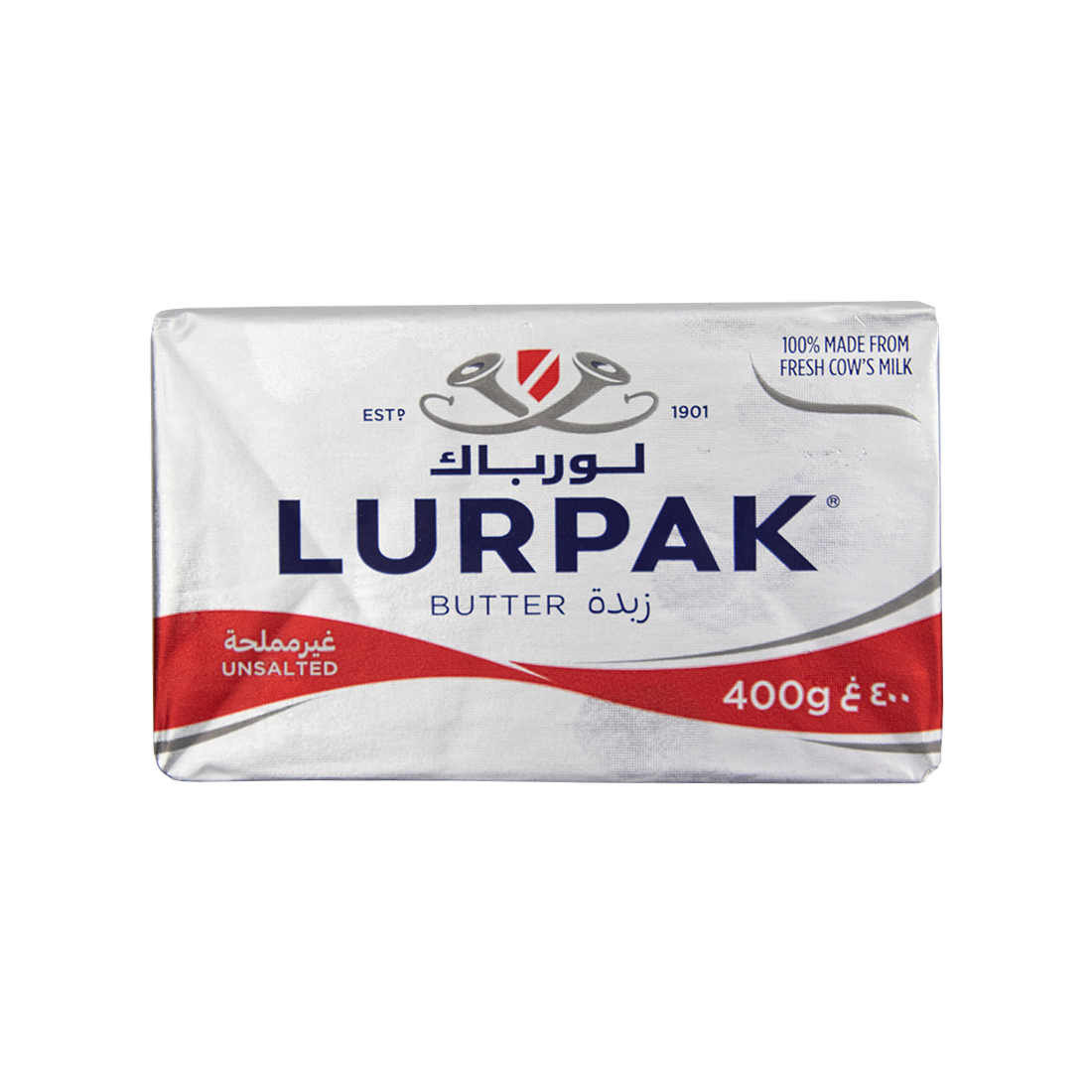 Lurpak Butter Unsalted 20 × 400 g