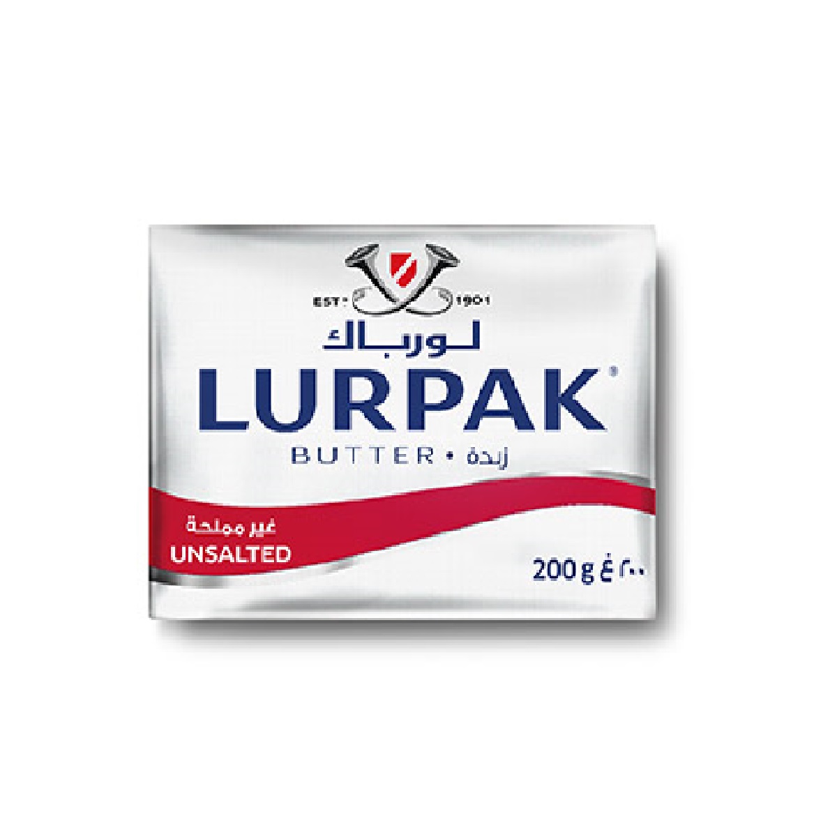 Lurpak Butter Unsalted 20 × 200 g
