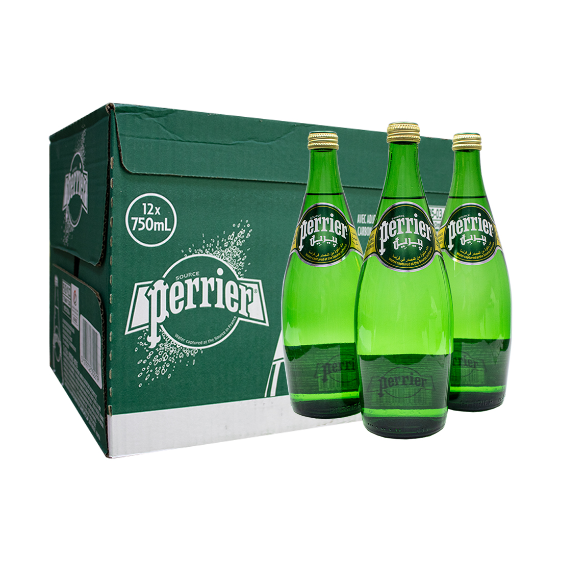 Perrier Mineral Water 12 × 750 ml