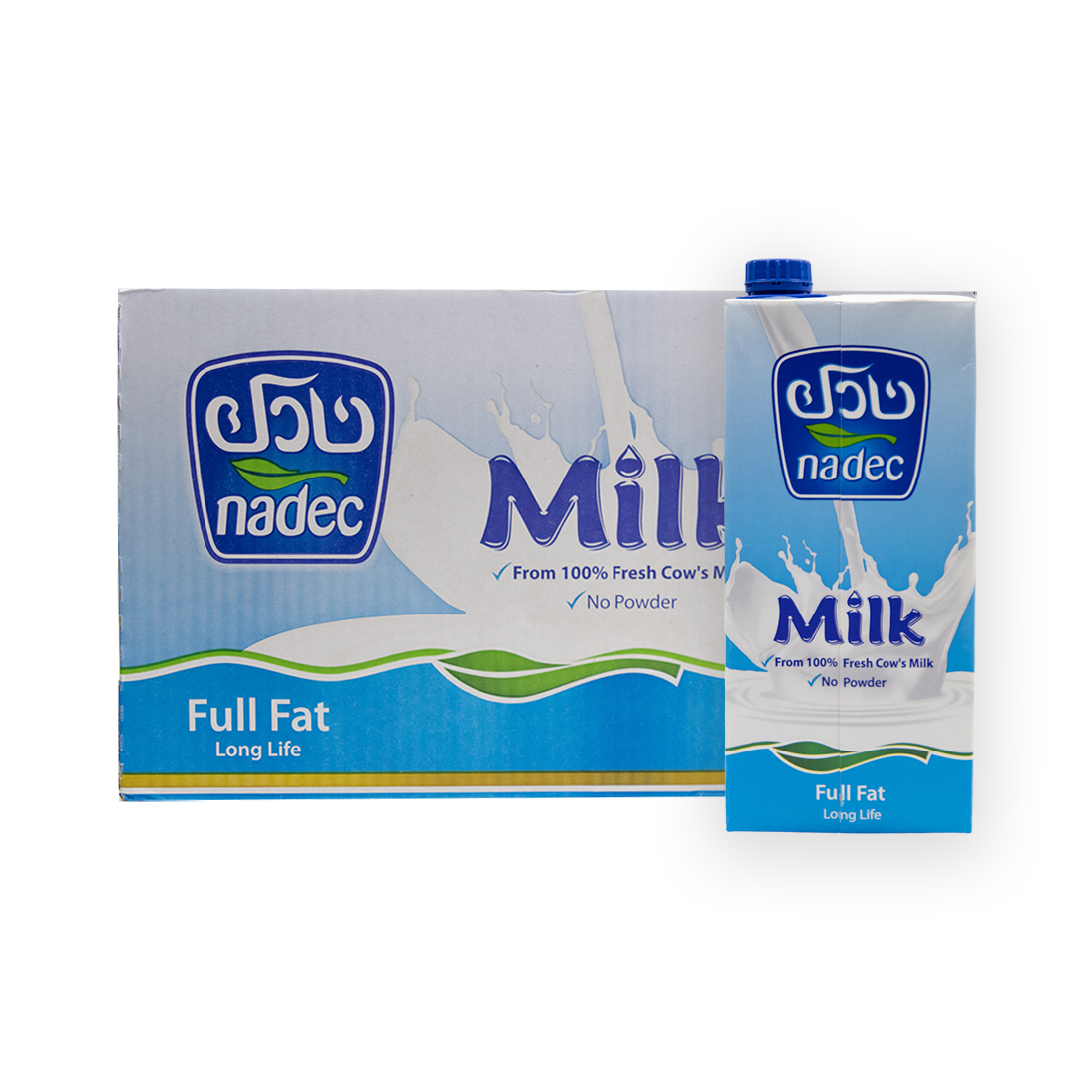 Nadec Milk 12 × 1 liter