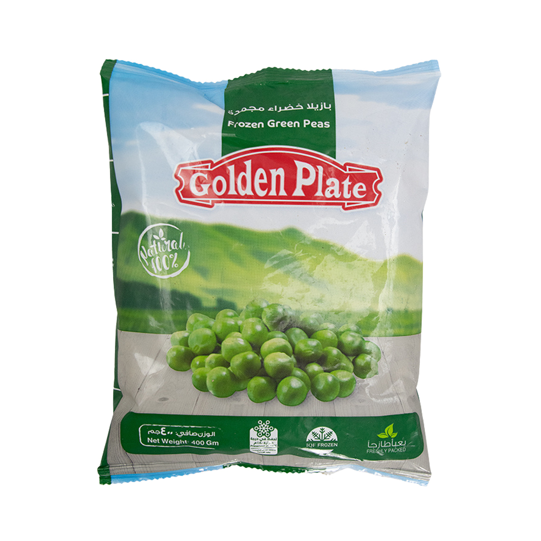 Frozen Green Peas 20 × 400 g