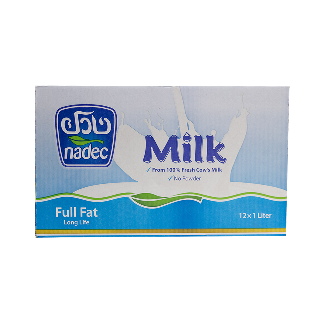Nadec Milk 12 × 1 liter