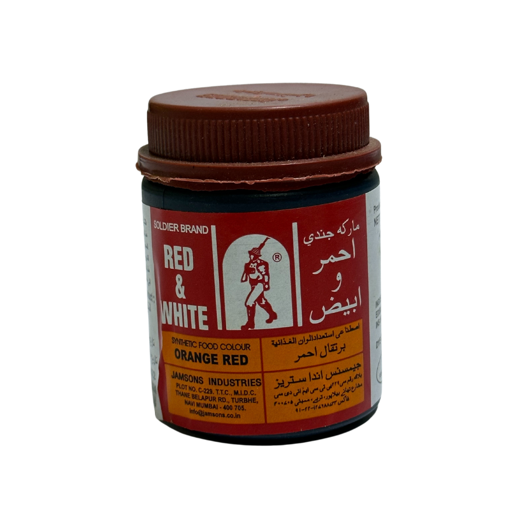 AlJundi Red Orange Color 10 x 100 g