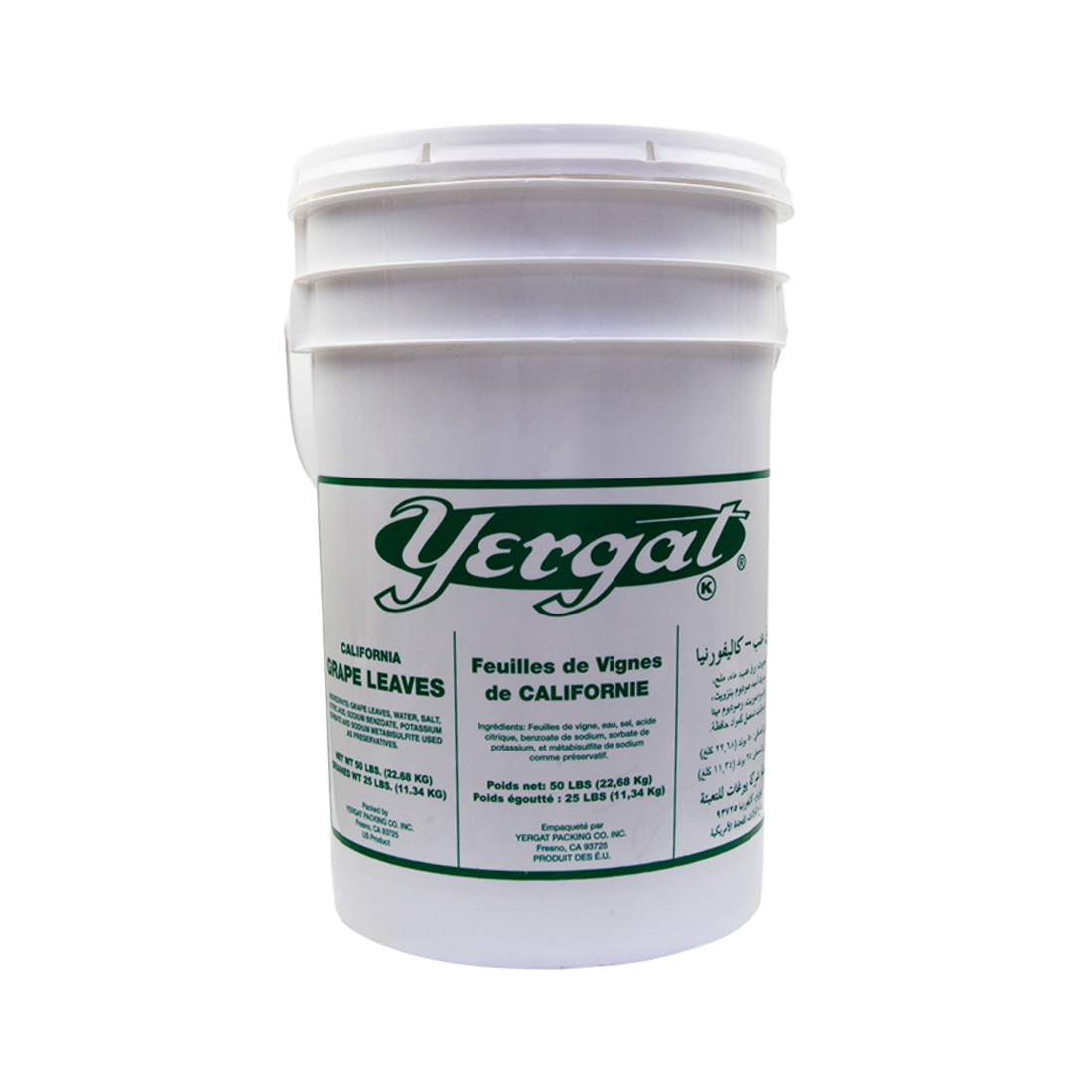 Yarget Large American Grape Leaves 25 kg