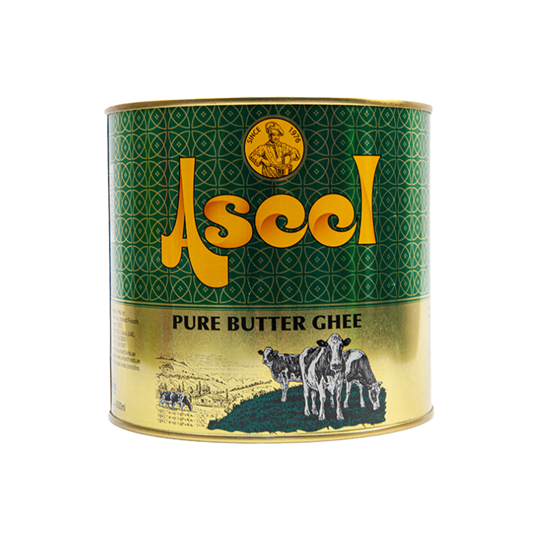 Aseel Ghee Green 6 × 1.6 liter