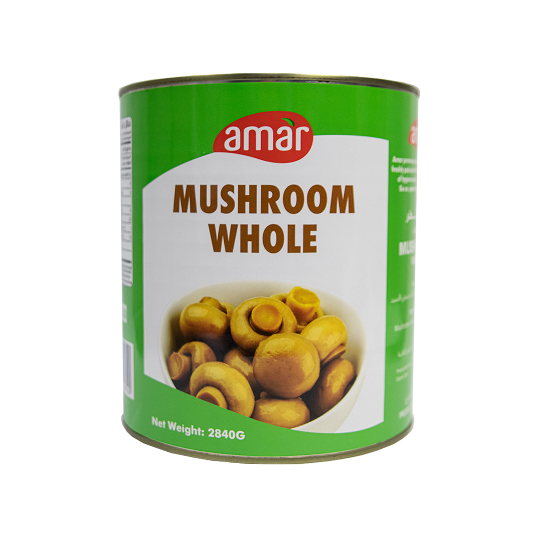 Whole Mushrooms 6 × 2.850 kg