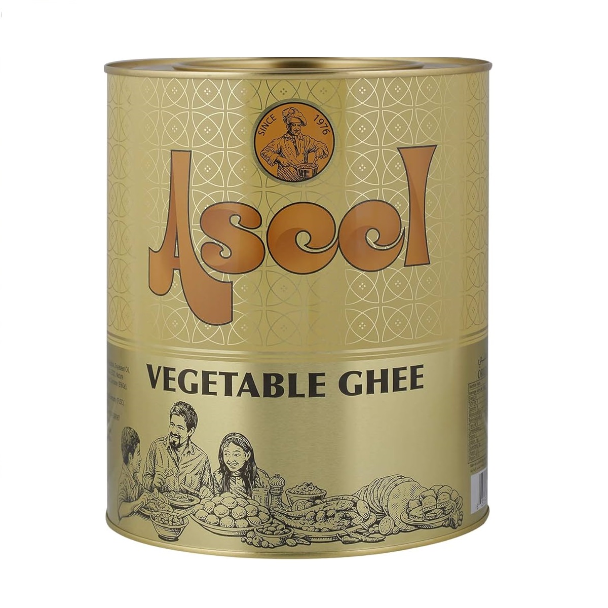 Aseel Veg. Ghee 4 × 4 liter