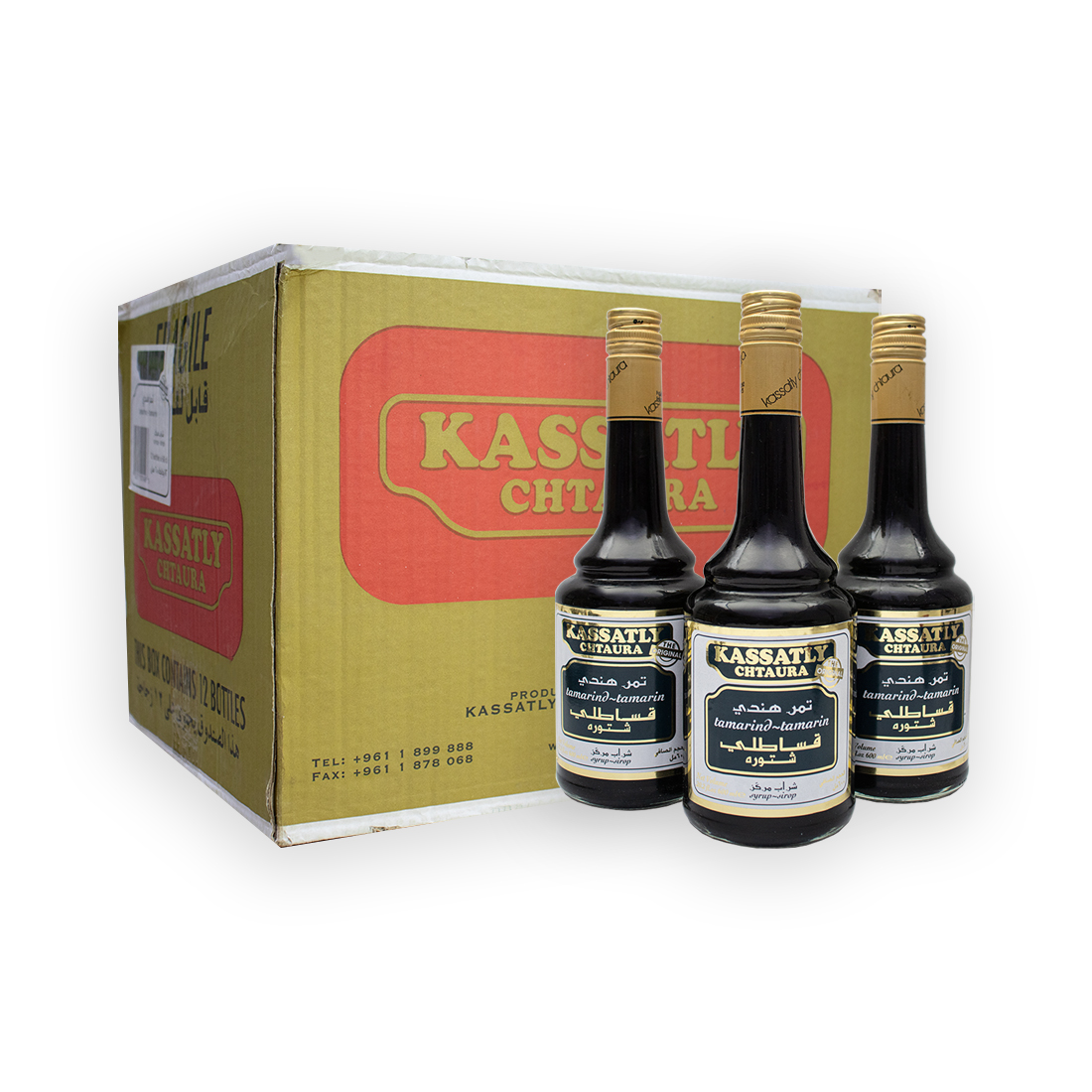 Tamarind Kassatly 12 × 600 ml