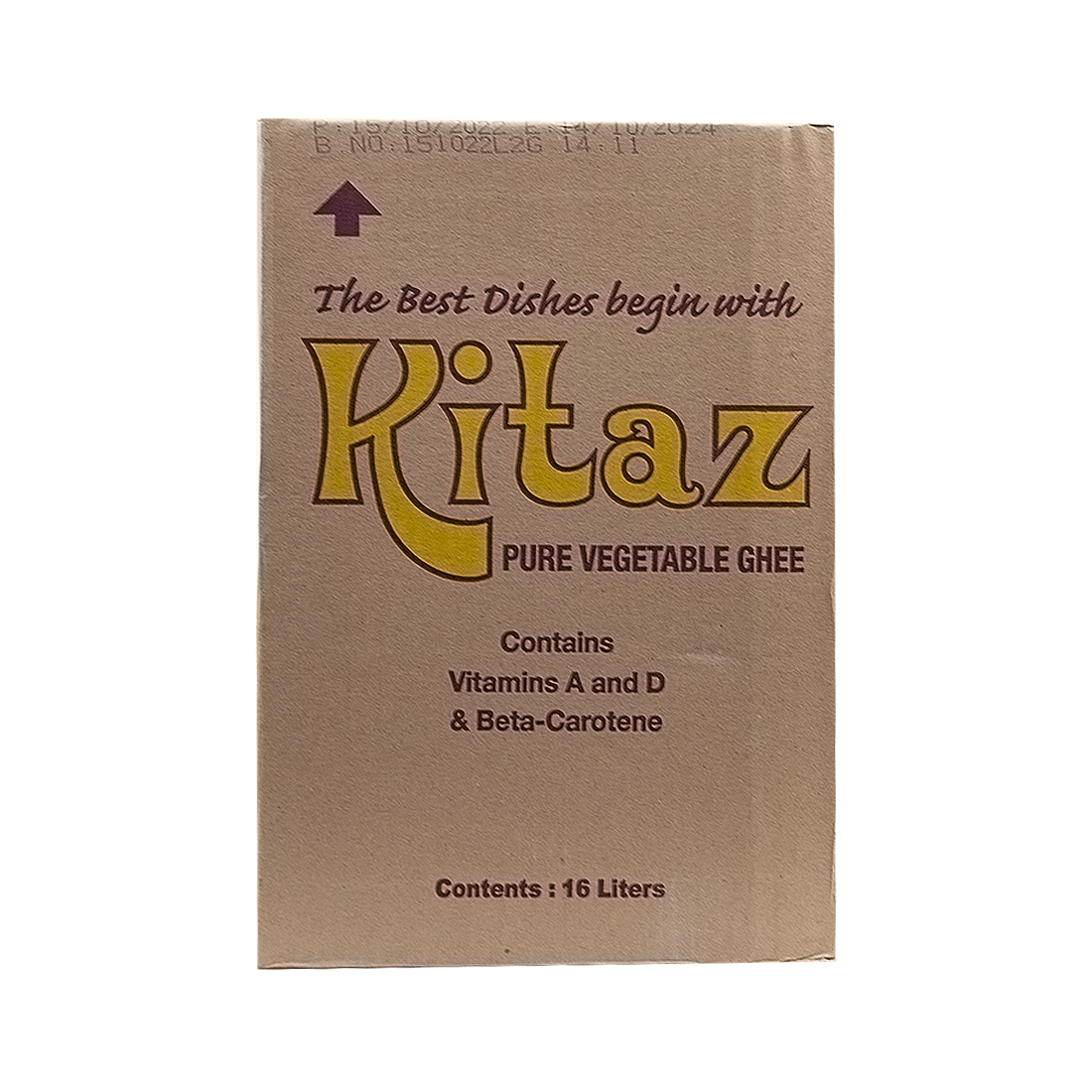Kitaz  Veg. Ghee 16 liter