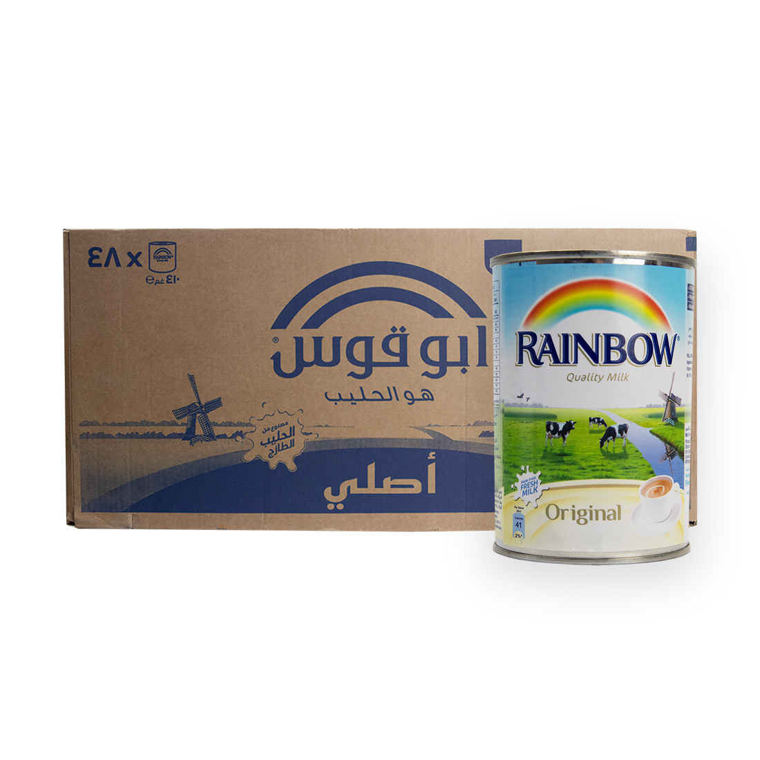 Milk Rainbow 48 × 385 ml