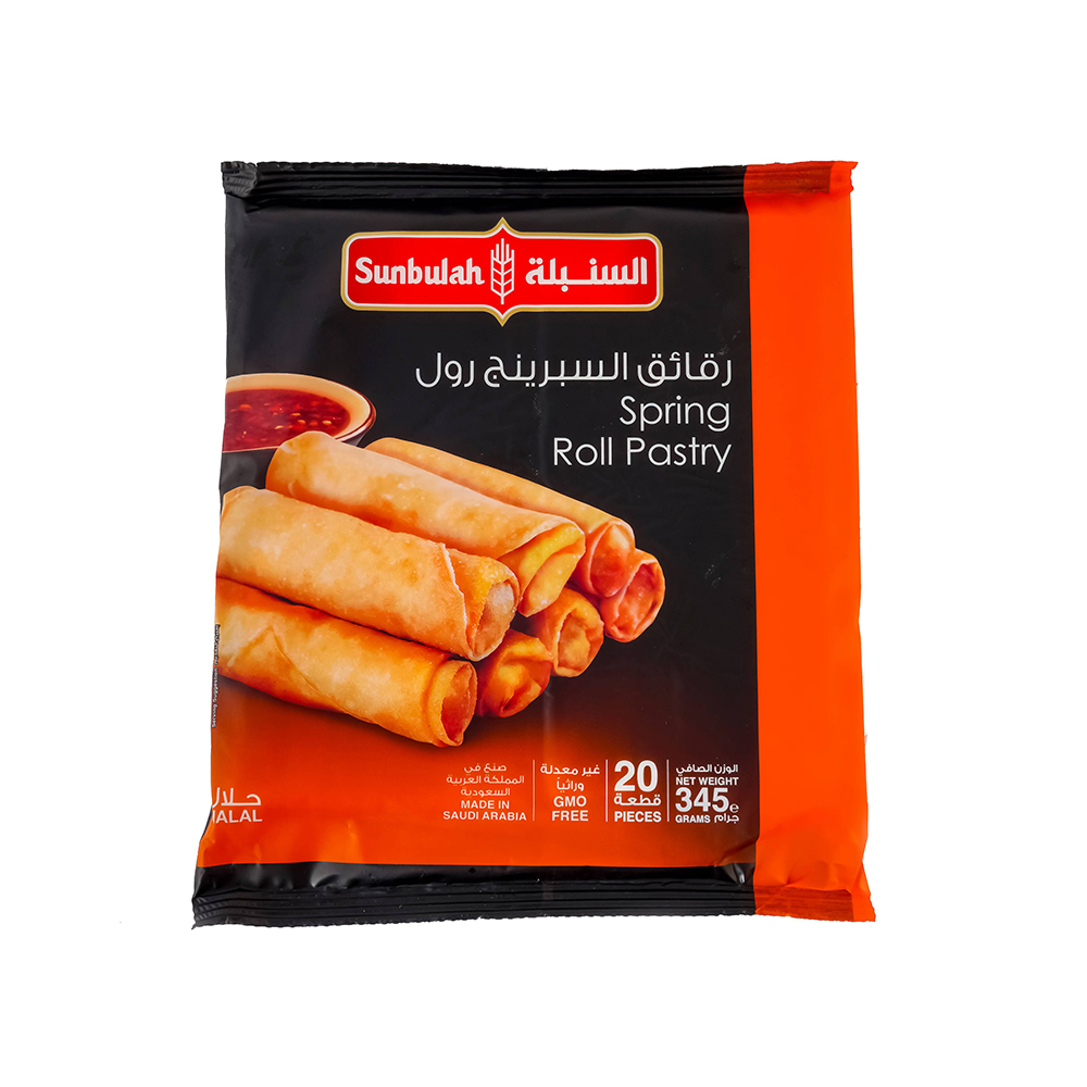 Sunbulah Spring Roll Pastry 24 × 345 g