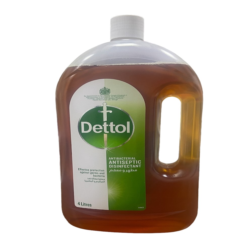 Dettol original 3 x 4 litres