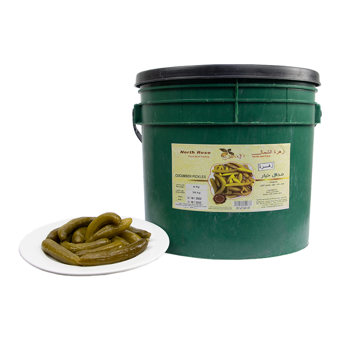 North Rose Small Cucumber Pickled 5 Kg