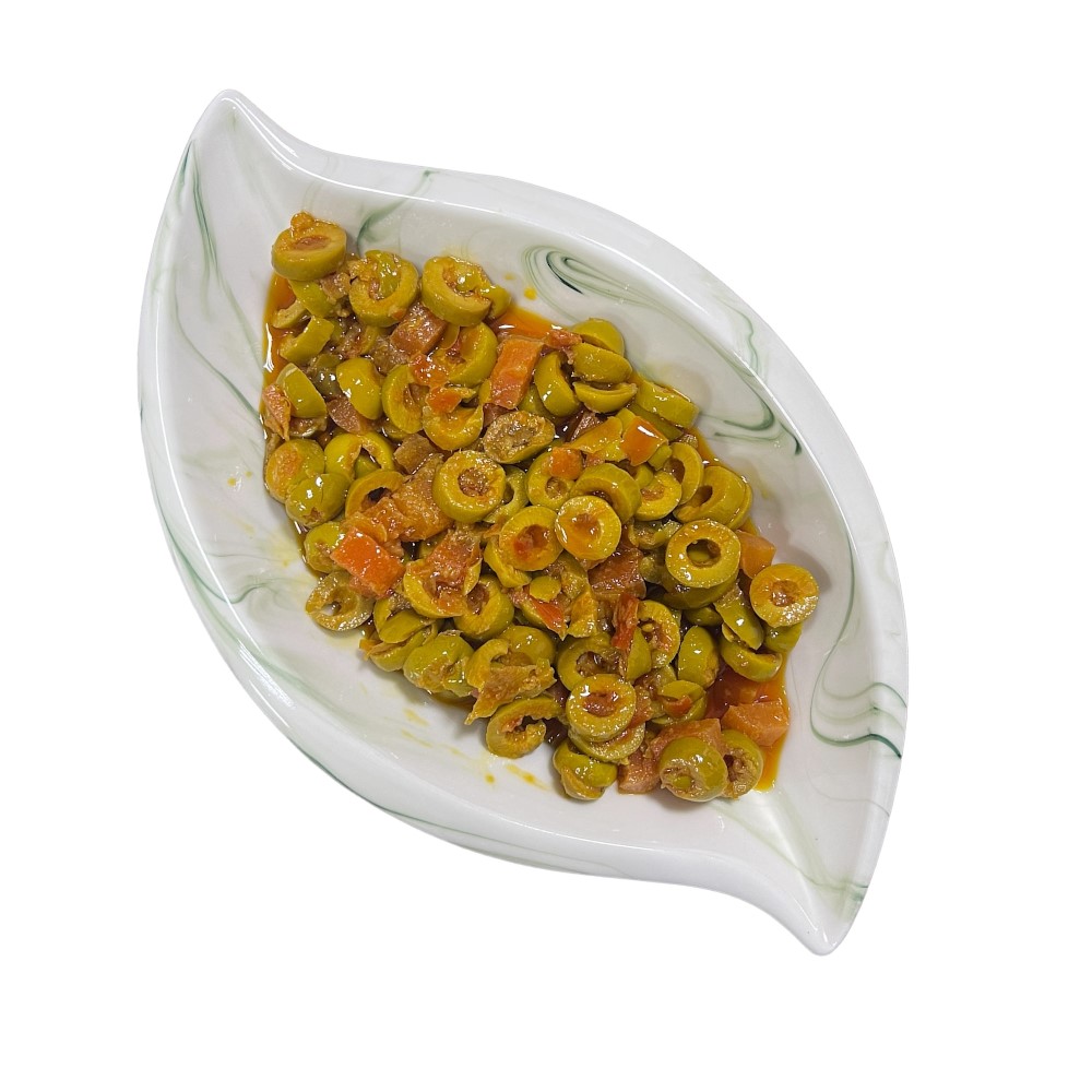 Green  Olives Salad Slices 6 Kg