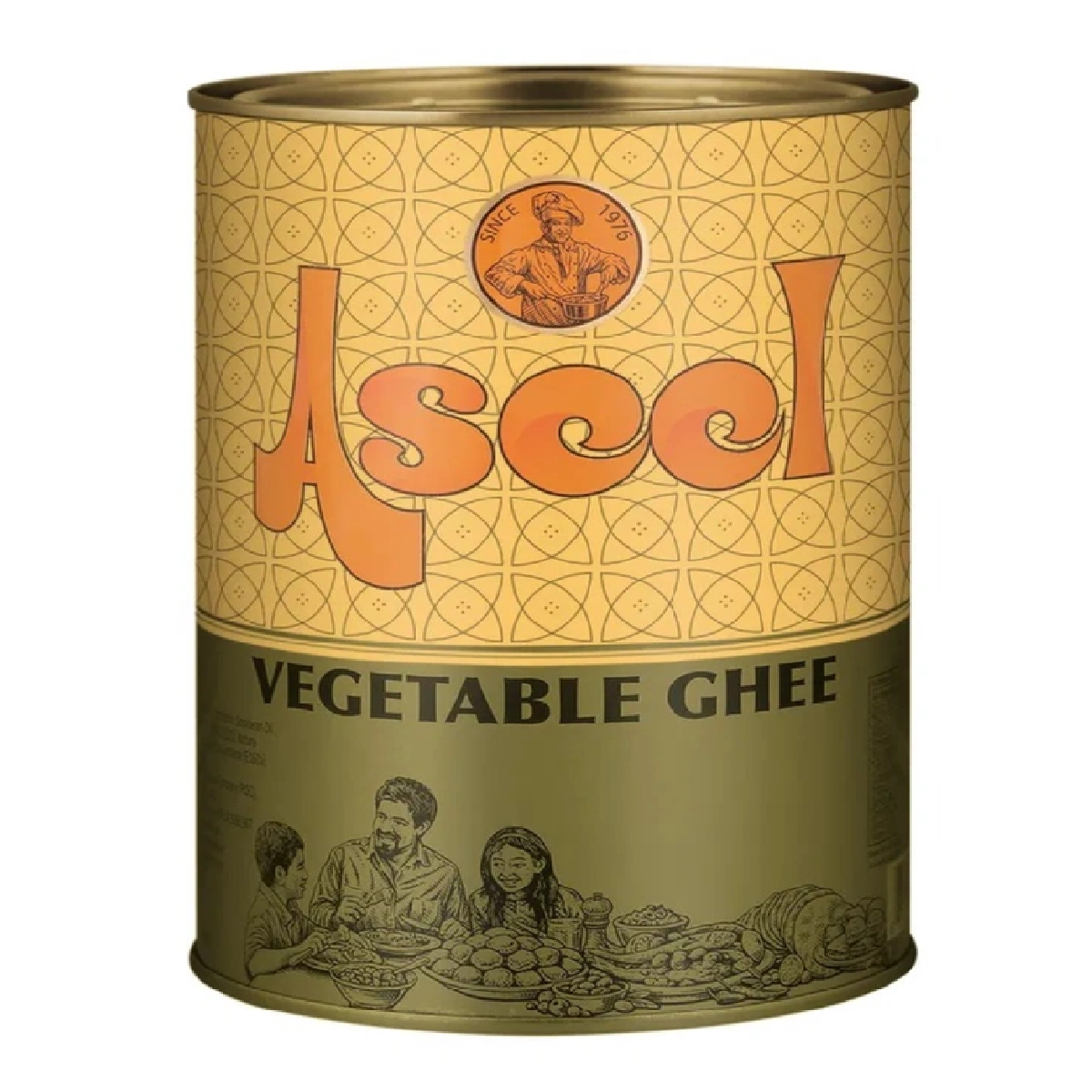 Aseel Veg. Ghee 12 × 1 liter