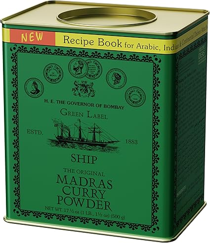 Ship Madras Curry Powder 36 x 500g