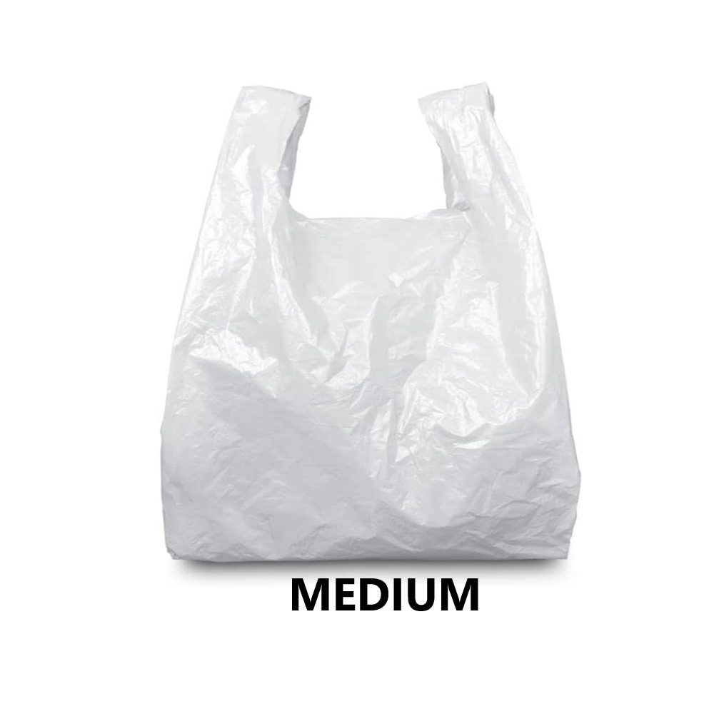 Medium white bag