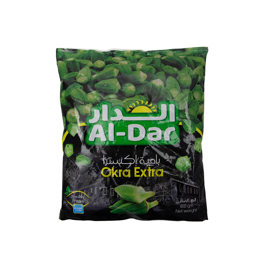 Frozen Okra Zero Extra 20 × 400 g