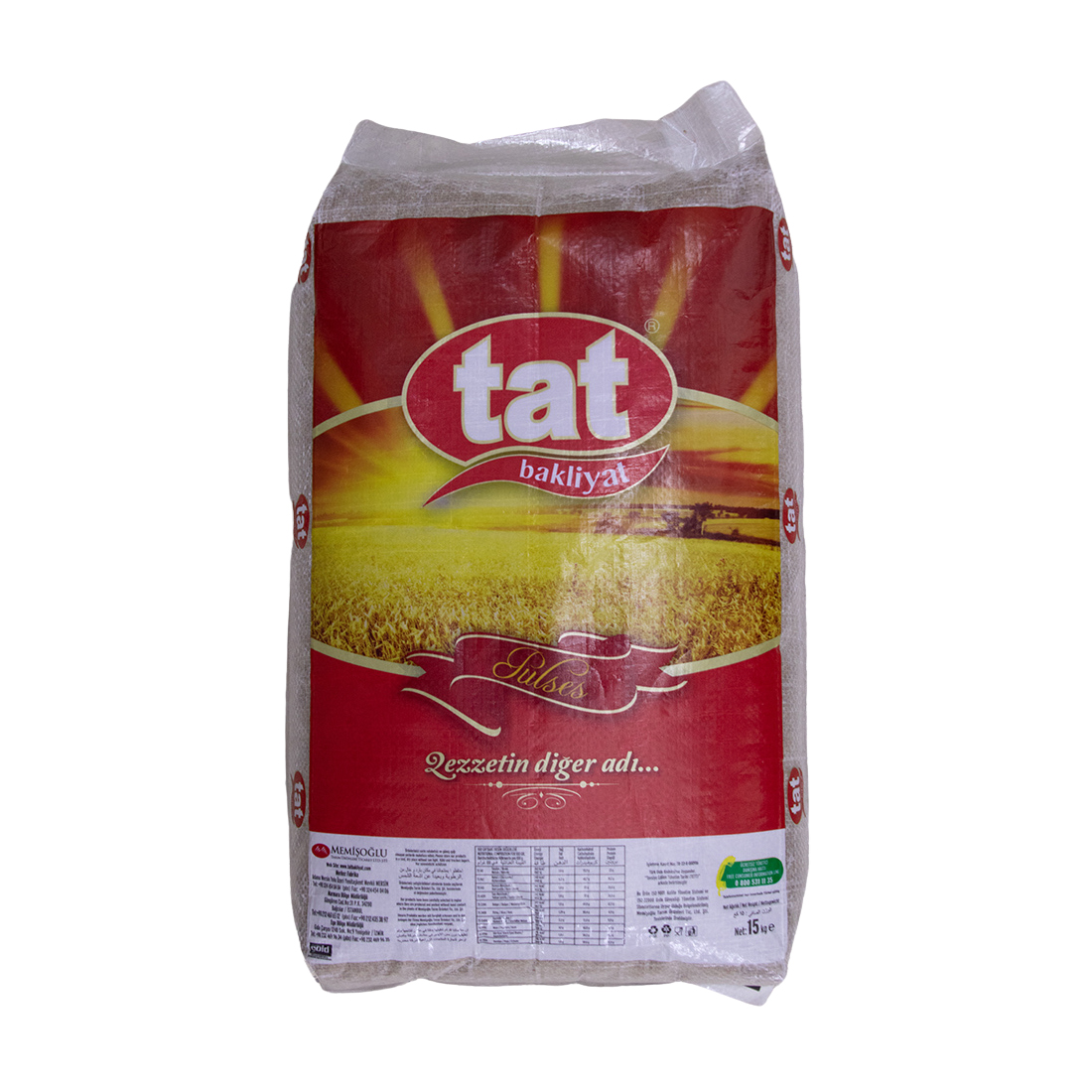 Tat Thin Red Bulgur 15 kg