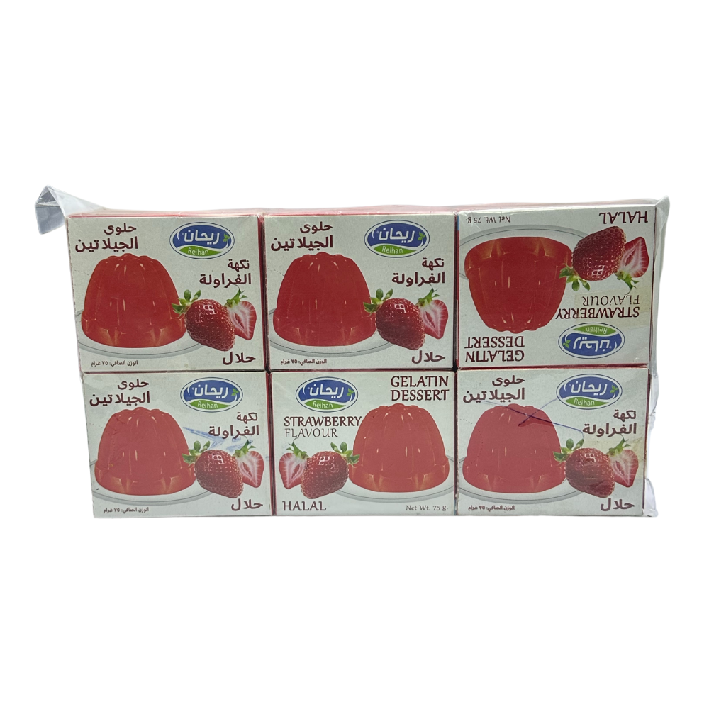 Strawberry Jelly 12 × 12 × 75 g