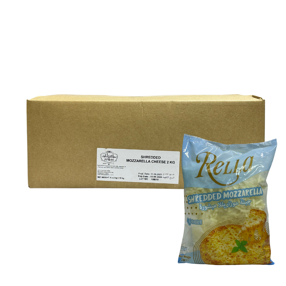 Mr.Roela Mozzarella Cheese 6 × 2 kg