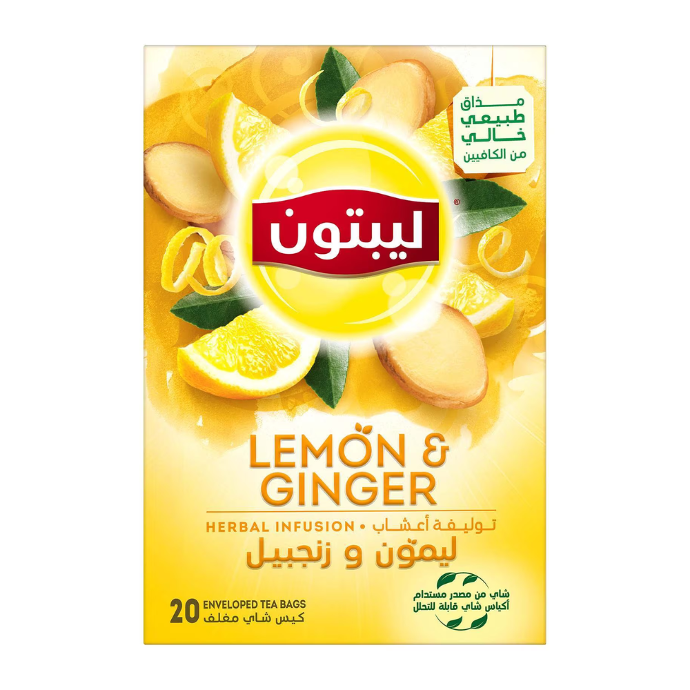 Ginger Tea with Lemon 20 bags